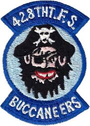 428th Tactical Fighter Squadron
Taiwan made, hat sized.
