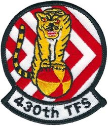 430th Tactical Fighter Squadron
Smaller on twill.

