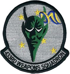 433d Weapons Squadron
First WS version, later changed.
