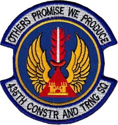 435th Construction and Training Squadron
Korean made.
