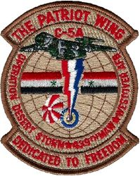 439th Military Airlift Wing Operation DESERT STORM 1991
Keywords: desert