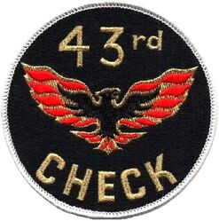 43d Flying Training Squadron Check Section

