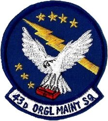 43d Organizational Maintenance Squadron
Korean made.
