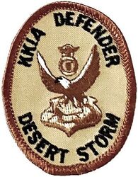 4409th Security Police Squadron (Provisional) Morale Operation DESERT STORM
Keywords: Desert
