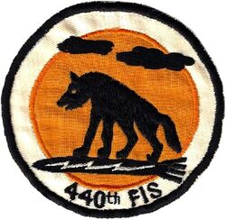 440th Fighter-Interceptor Squadron
German made.

