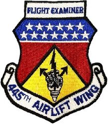 445th Airlift Wing Flight Examiner
