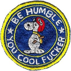 4477th Test and Evaluation Squadron Morale
1980s Philippine made.
Keywords: Snoopy