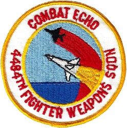 4484th Fighter Weapons Squadron COMBAT ECHO
On twill.

