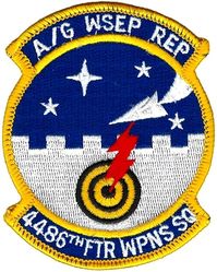 4486th Fighter Weapons Squadron
In 1984, the TAWC started the Reconnaissance Evaluation Program. In October 1985, USAFTAWC added the 4486th Fighter Weapons Squadron (redesignated the 86th Fighter Weapons Squadron on 1 December 1991), to oversee this program and the Air-to-Ground Weapons System Evaluation Program.
