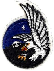 449th Fighter Interceptor Squadron
Hat patch, Japan made on felt 1959.
