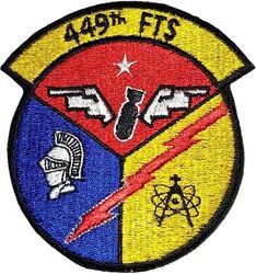 449th Flying Training Squadron
Larger, lighter yellow first version.
