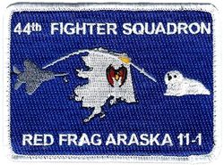 44th Expeditionary Fighter Squadron Exercise RED FLAG ALASKA 2011-01
