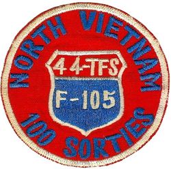 44th Tactical Fighter Squadron F-105 100 Sorties North Vietnam
Japan made.

