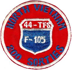 44th Tactical Fighter Squadron F-105 200 Sorties North Vietnam
Japan made.
