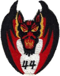 44th Tactical Fighter Squadron
Hat patch, 1960s Japan made.
