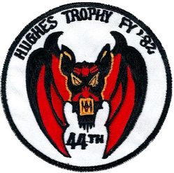 44th Tactical Fighter Squadron Hughes Trophy 1982 
Korean made.
