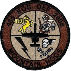 455th Expeditionary Operations Group Operation ENDURING FREEDOM 2008 A-10 Gaggle
103d Fighter Squadron, 303d Fighter Squadron, 190th Fighter Squadron and 118th Fighter Squadron. 
