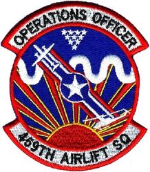 459th Airlift Squadron Operations Officer
