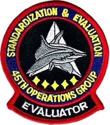 45th Operations Group Standardization/Evaluation Evaluator

