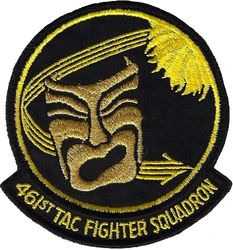 461st Tactical Fighter Training Squadron
Smaller and a bit darker overall than other darker yellow version.
