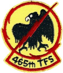 465th Tactical Fighter Squadron
F-16 era. Computer made.
