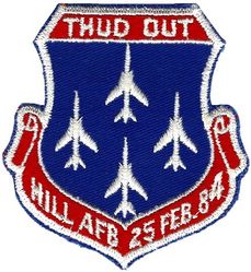 466th Tactical Fighter Squadron F-105 Thud Out
F-105 Retirement
