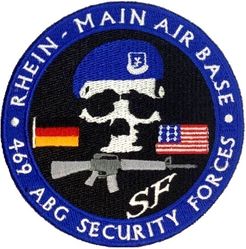 469th Air Base Group Security Forces Squadron Morale
For some reason not designated just 469th SFS. Probably political.
