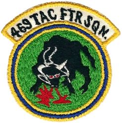 469th Tactical Fighter Squadron
Hat patch, Thai made.
