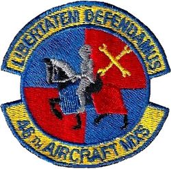 46th Aircraft Maintenance Squadron
Hat patch.
