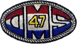 47th Organizational Maintenance Squadron
Hat patch.
