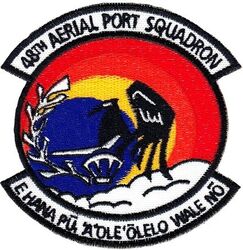 48th Aerial Port Squadron
Korean made.

