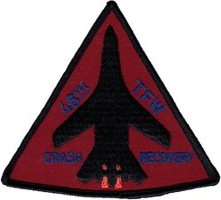 48th Tactical Fighter Wing Crash Recovery 
UK made.
Keywords: subdued