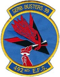 492d Expeditionary Fighter Squadron Bosnia 1999
UK made.
