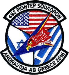 492d Fighter Squadron Andravida 2016
UK made.
