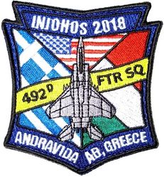 492d Fighter Squadron Iniohos 2018
First version. A second was done with flags on the bottom.
