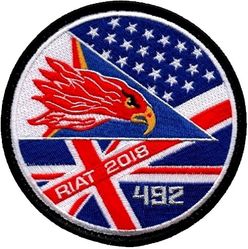 492d Fighter Squadron Royal International Air Tattoo 2018
