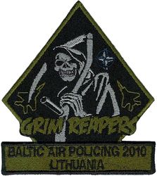 493d Expeditionary Fighter Squadron NATO BALTIC AIR POLICING 2010
UK made.
Keywords: subdued