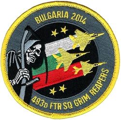 493d Fighter Squadron Bulgaria 2014
