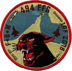 494th Expeditionary Fighter Squadron Operation INHERENT RESOLVE 2019
IRF= Immediate Response Force
