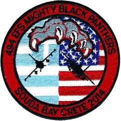 494th Expeditionary Fighter Squadron Souda Bay 2014
UK made.
