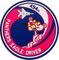 494th Fighter Squadron F-15E Female Pilot Morale
Keywords: PVC Pink Panther