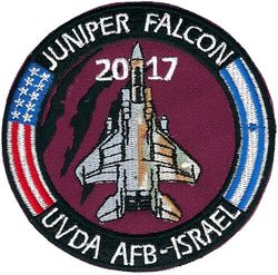 494th Fighter Squadron Exercise JUNIPER FALCON 2017
Israeli made.

