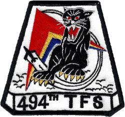 494th Tactical Fighter Squadron
Early 70s Japan made.
