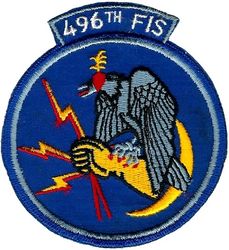 496th Fighter-Interceptor Squadron
Old US made.
