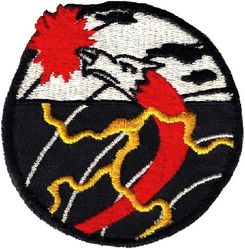 497th Fighter-Interceptor Squadron
Black area is twill, German made.
