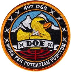 497th Operations Support Squadron Director of Operations
