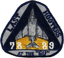 497th Tactical Fighter Squadron Inactivation
Korean made as actually used by unit. 
