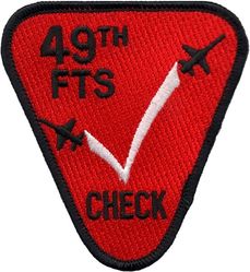 49th Flying Training Squadron Check Section
