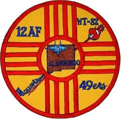 49th Tactical Fighter Wing William Tell Competition 1982
Large back patch, Korean made.
