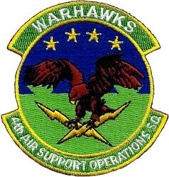 4th Air Support Operations Squadron
German made.
